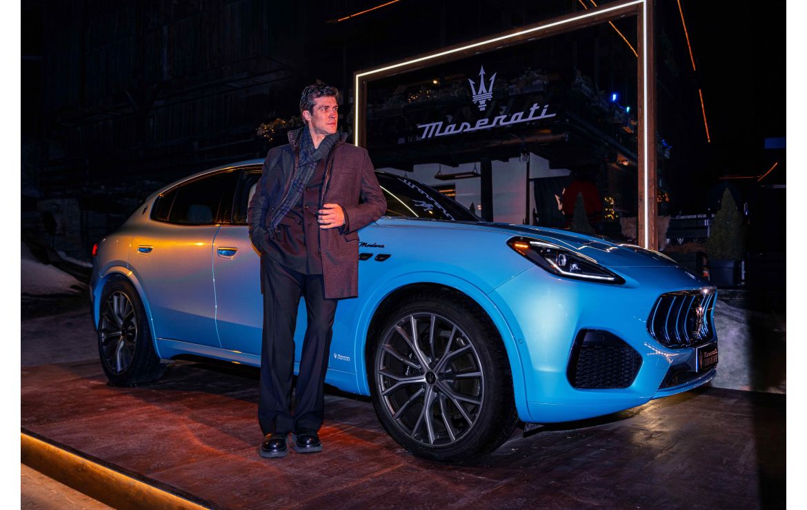 Maserati takes centre stage in Cortina, where Italian excellence meets the Olympic spotlight