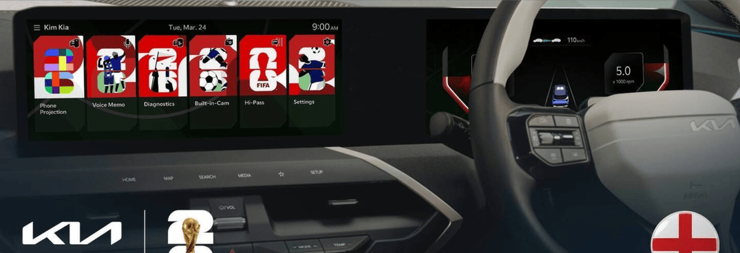 Infotainment Fever: Kia Launches 16 New FIFA World Cup 2026™ Display Themes