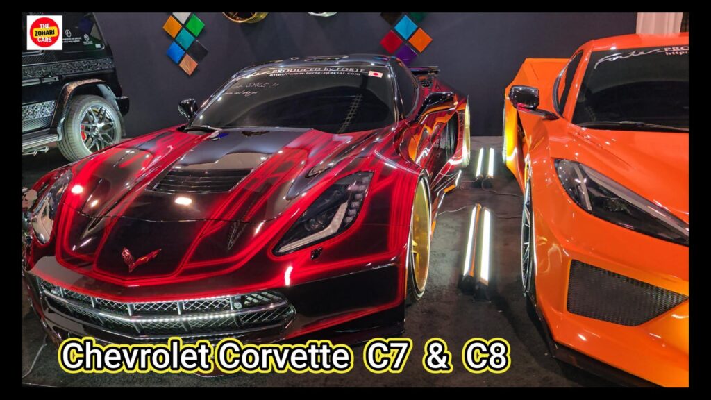 Custome Corvette at the SEMA SHOW