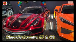 Custome Corvette at the SEMA SHOW