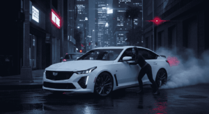 Cadillac CT5 Blackwing Burnout