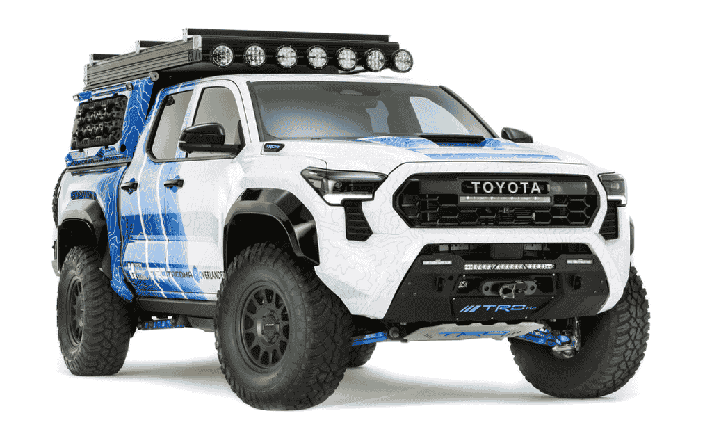 Toyota Tacoma H2-Overlander Concept — hydrogen power meets off-road freedom at SEMA 2025.