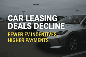 Leasing gets tougher in November — fewer EV incentives, higher payments, and stricter approvals.