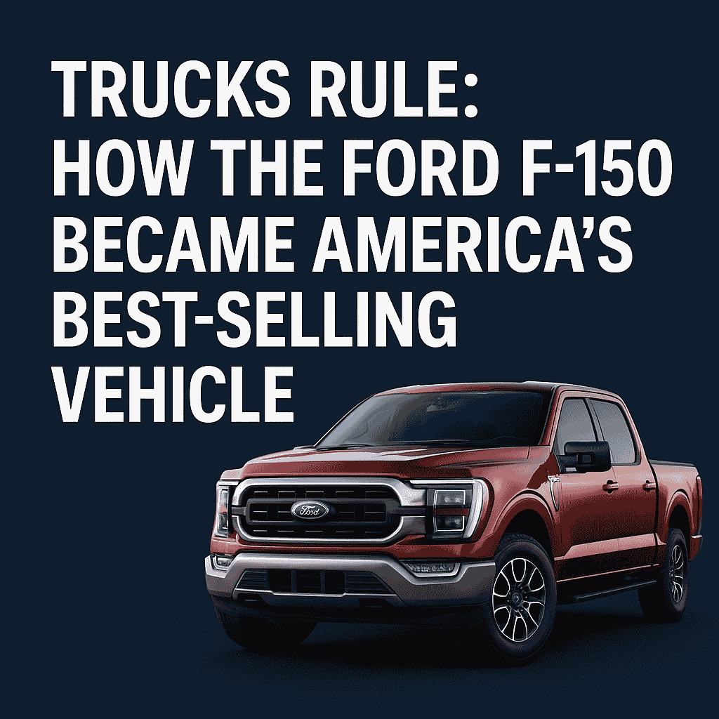 Trucks Rule: How the Ford F-150 Became America’s Best-Selling Vehicle